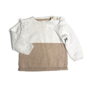Gap baby‎ girls 12M neutral sweater